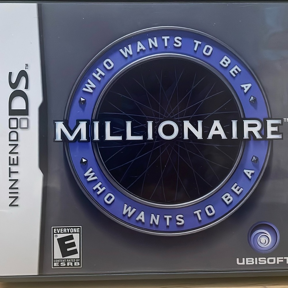 Nintendo DS who wants to be the millionaire